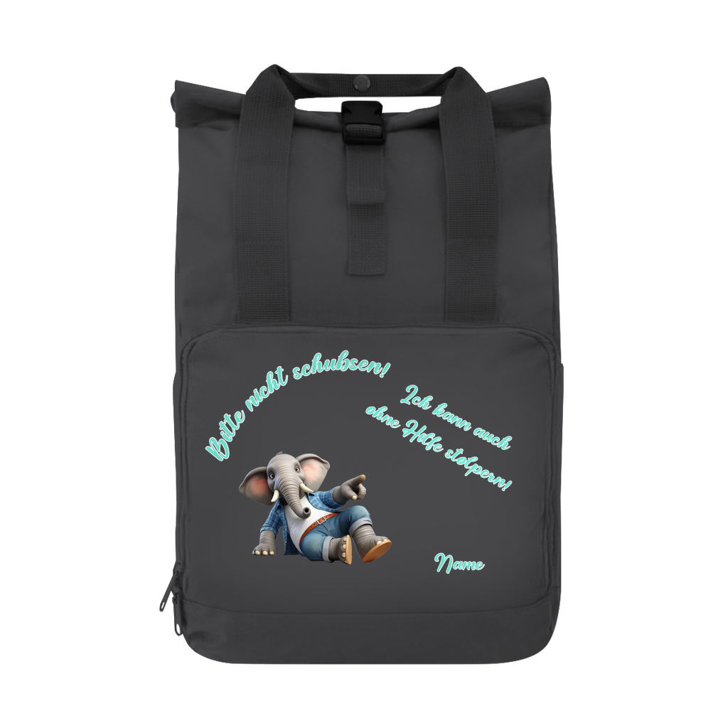 Elnika Rucksack * Bitte nicht schubsen