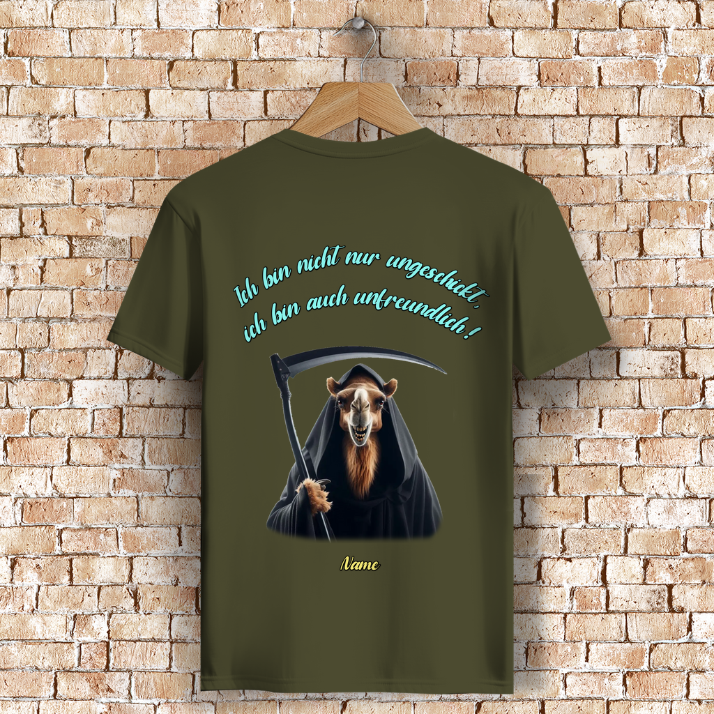 Modell Niko * Elnika Herren Bio T-Shirt * Unfreundlich
