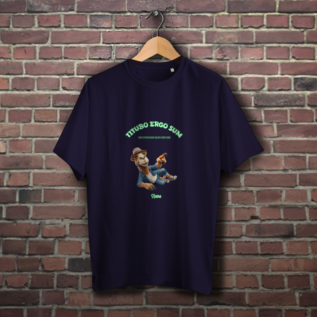 Modell Nadja * Elnika Oversize T-Shirt * Titubo ergo sum