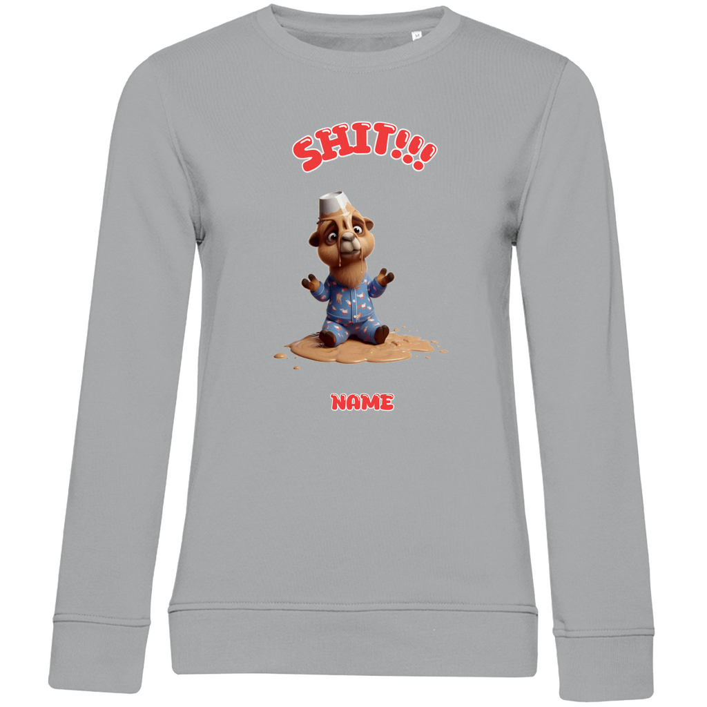 Modell Katharina * Elnika Damen Bio Sweatshirt * Shit!