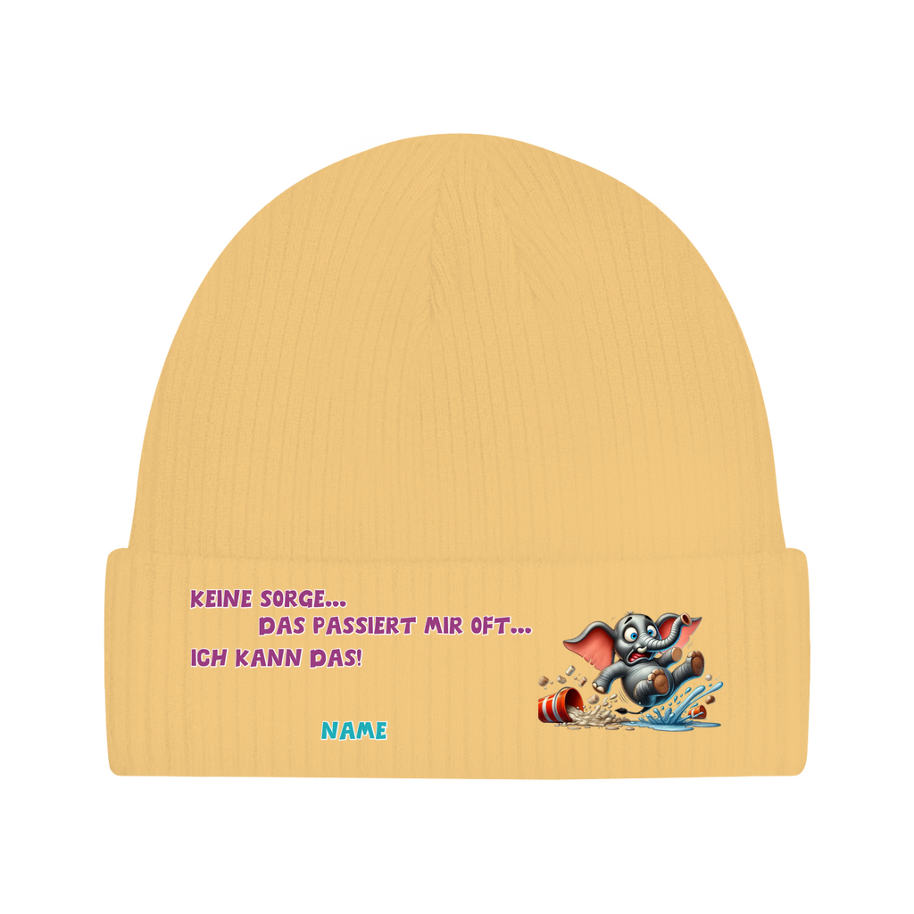 Elnika Bio Beanie * Ausrutschen