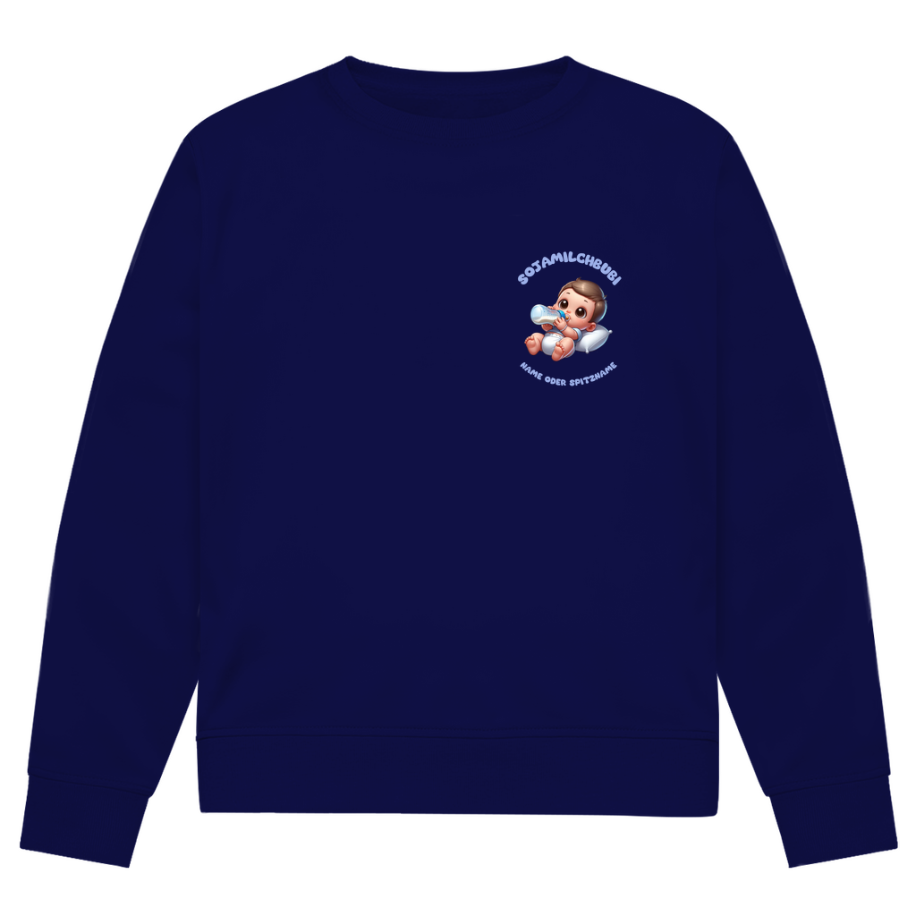 Modell Karl - Elnika Herren Bio Sweatshirt - Sojamilchbubi