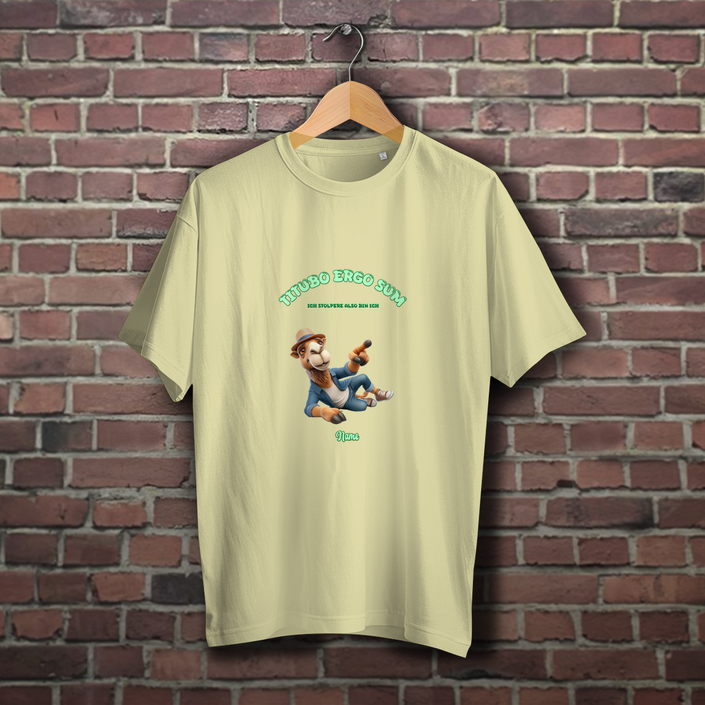 Modell Nadja * Elnika Oversize T-Shirt * Titubo ergo sum