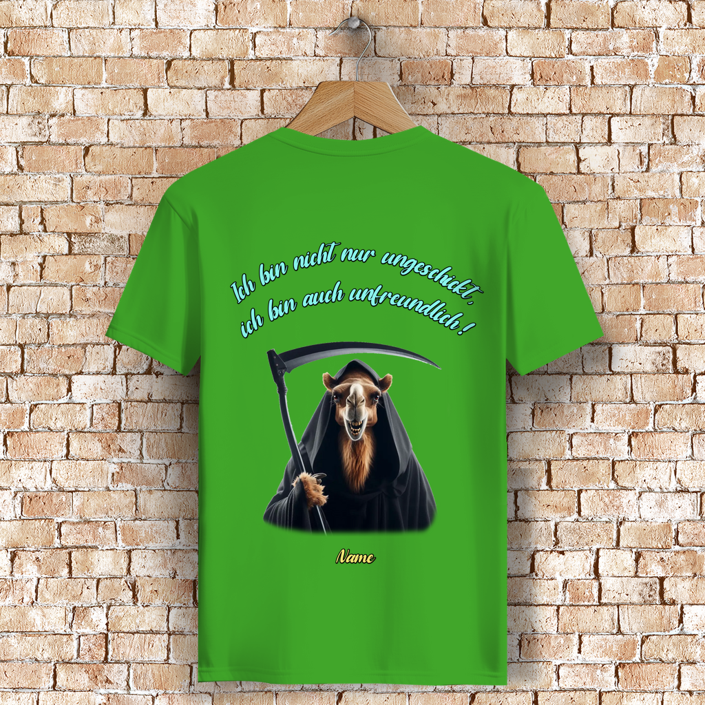 Modell Niko * Elnika Herren Bio T-Shirt * Unfreundlich