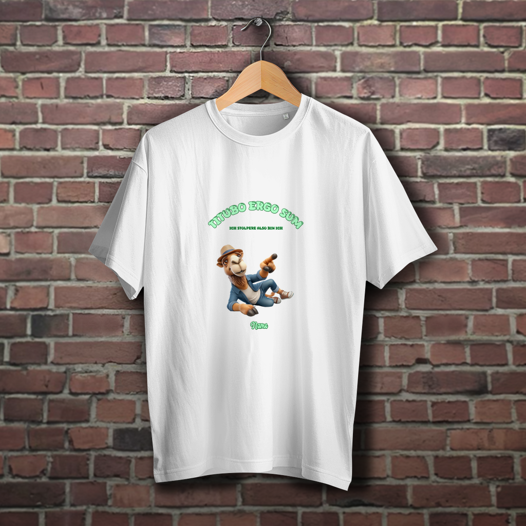 Modell Nadja * Elnika Oversize T-Shirt * Titubo ergo sum