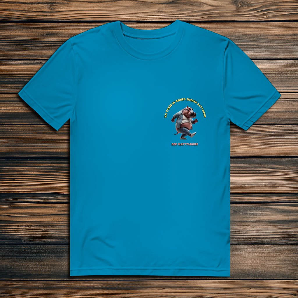 Modell Niko * Elnika Herren Bio T-Shirt * Der Plattmacher