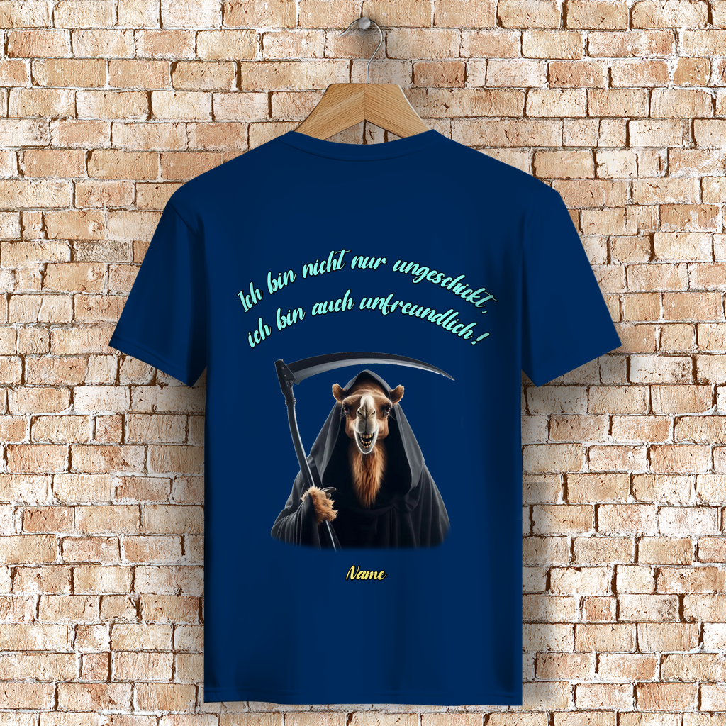 Modell Niko * Elnika Herren Bio T-Shirt * Unfreundlich