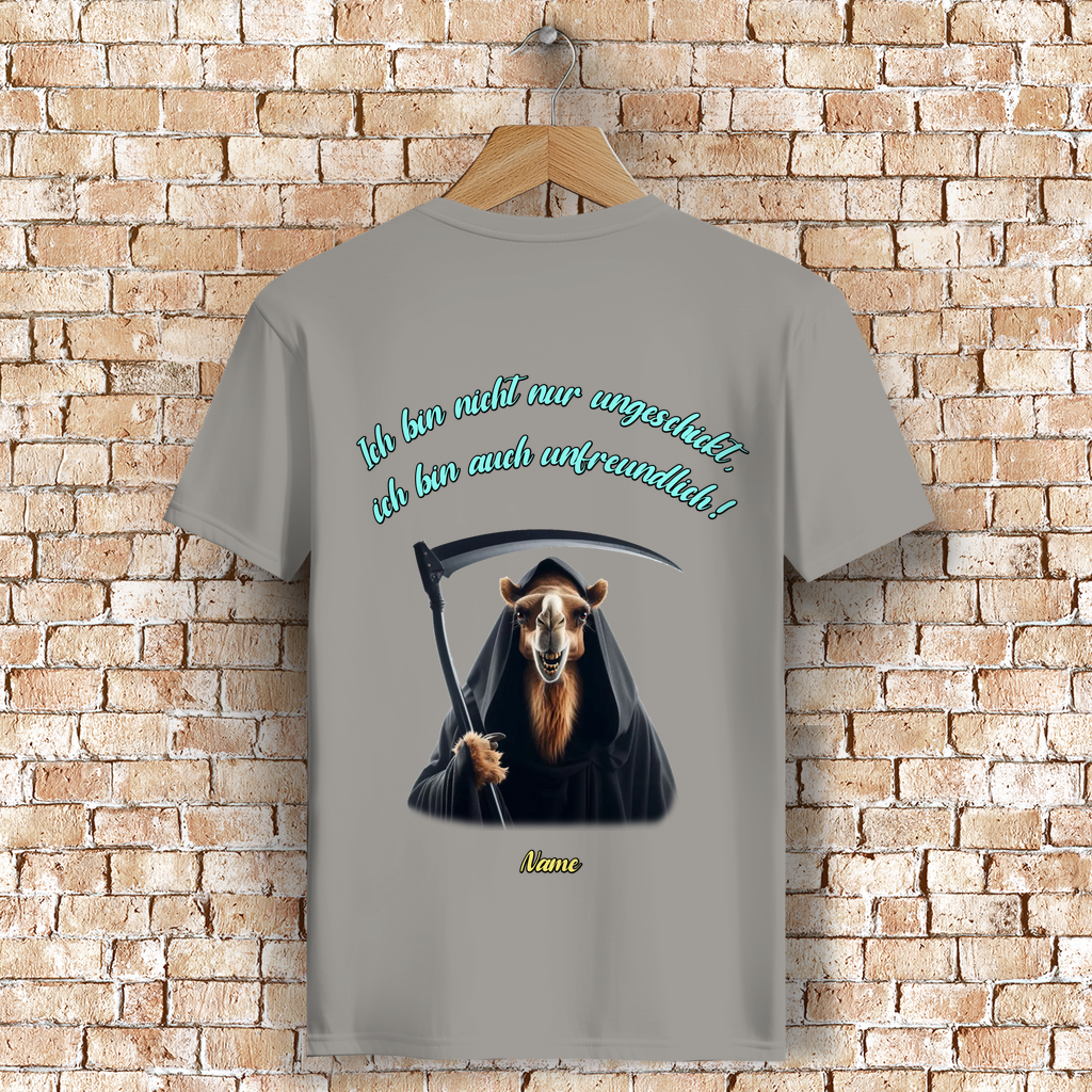 Modell Niko * Elnika Herren Bio T-Shirt * Unfreundlich