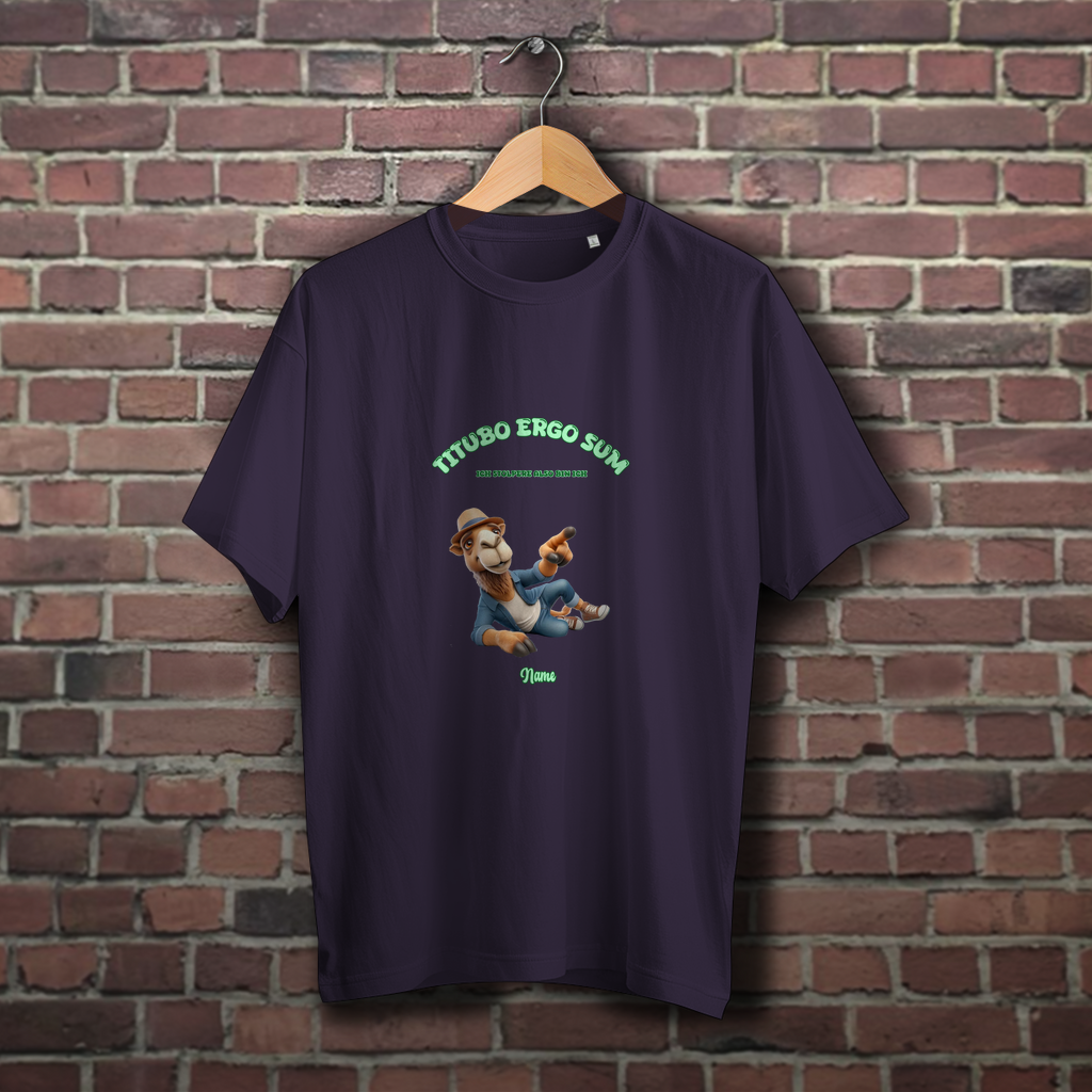 Modell Nadja * Elnika Oversize T-Shirt * Titubo ergo sum