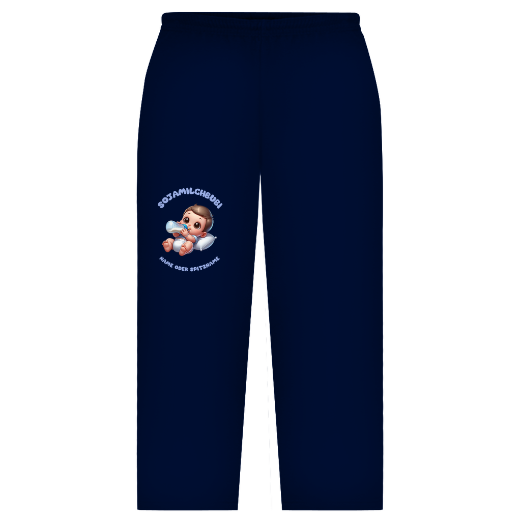 Modell Erwin - Elnika Oversize Sweatpants - Sojamilchbubi