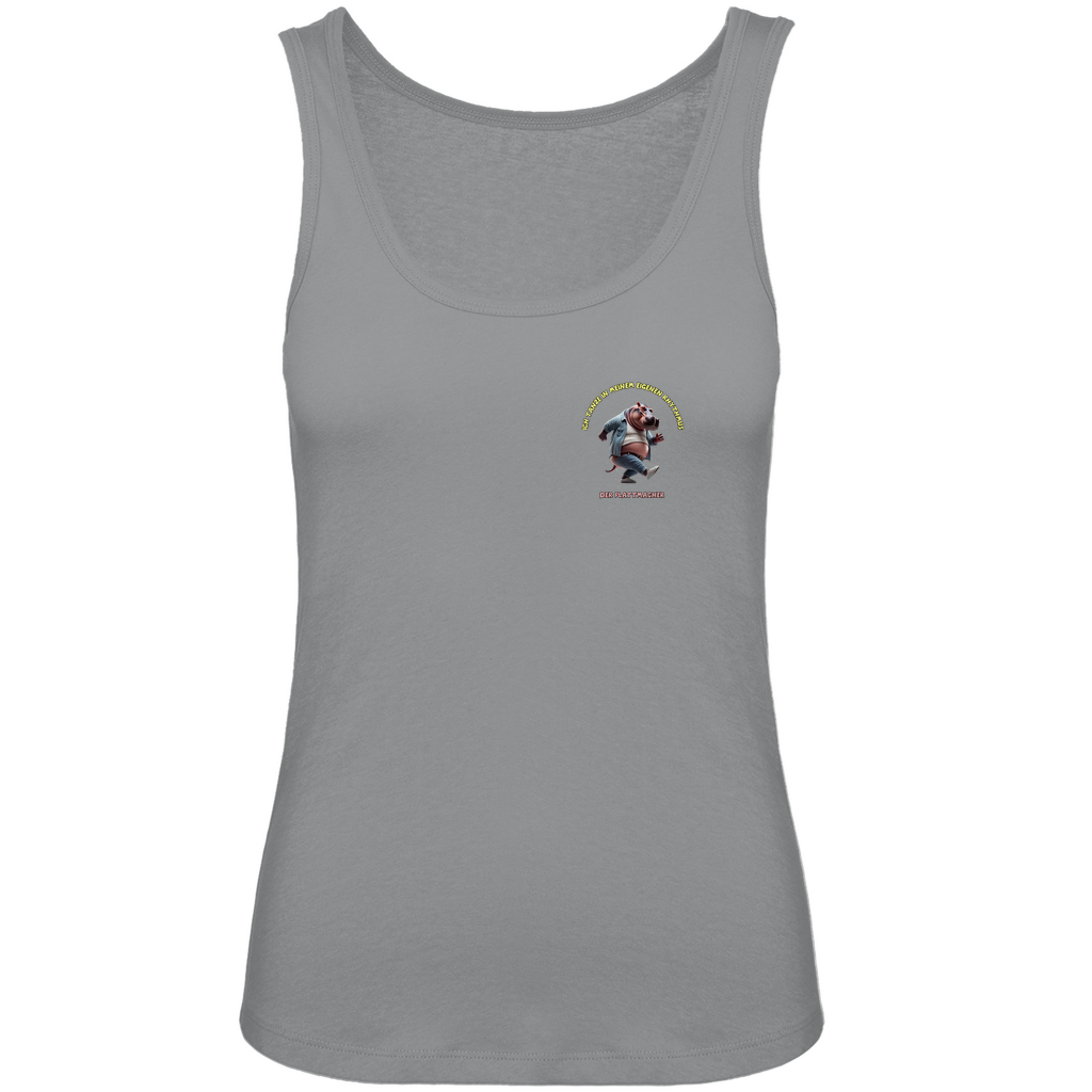 Modell Nina * Damen Bio Tank Top * Der Plattmacher