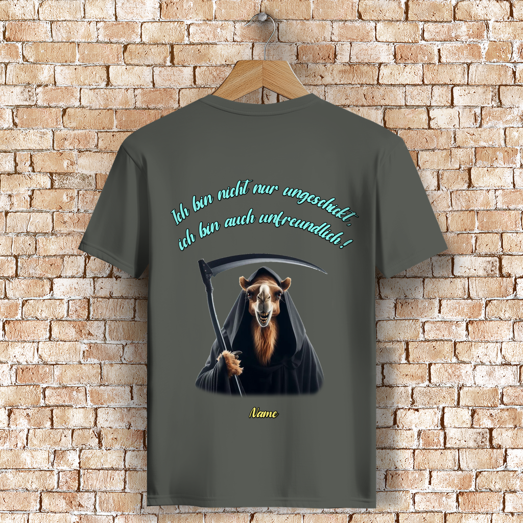 Modell Niko * Elnika Herren Bio T-Shirt * Unfreundlich