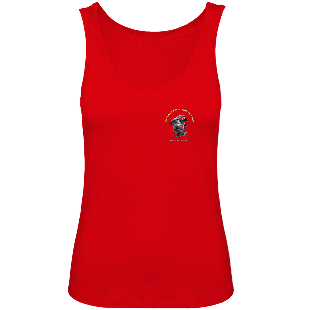 Modell Nina * Damen Bio Tank Top * Der Plattmacher