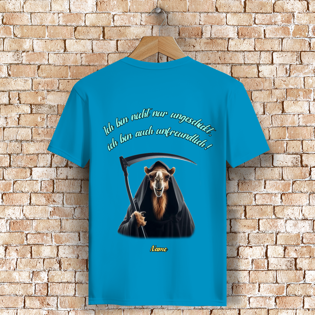 Modell Niko * Elnika Herren Bio T-Shirt * Unfreundlich