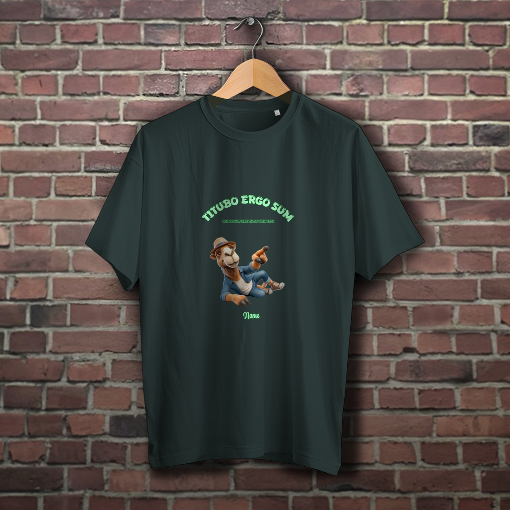 Modell Nadja * Elnika Oversize T-Shirt * Titubo ergo sum