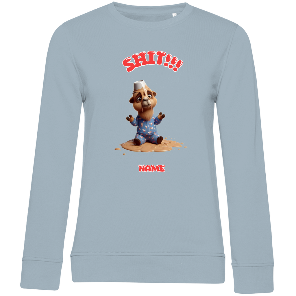 Modell Katharina * Elnika Damen Bio Sweatshirt * Shit!