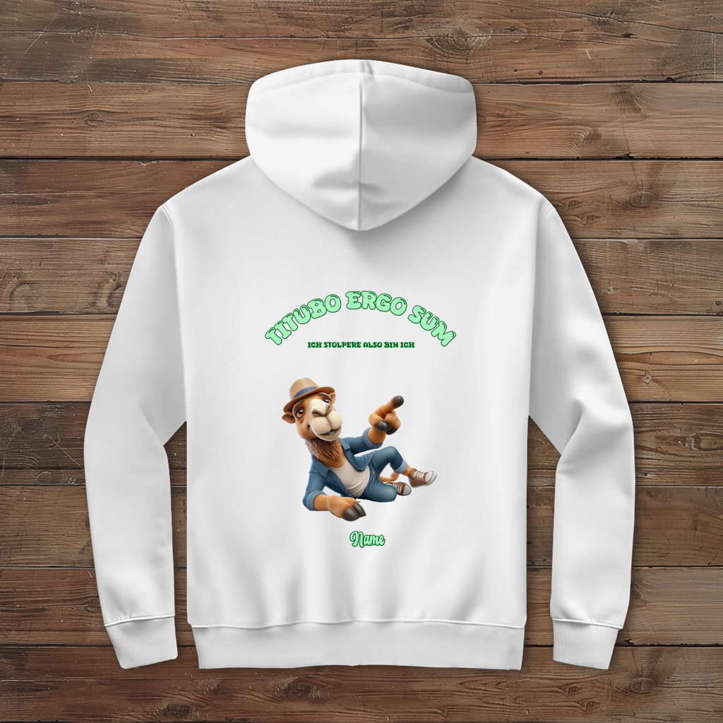 Modell Egon * Elnika Herren Zipper Hoodie * Titubo ergo sum