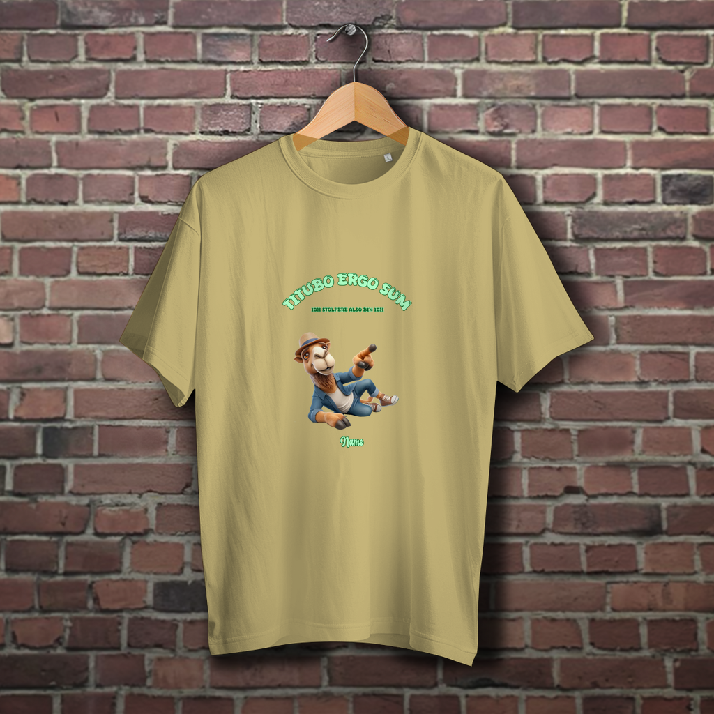 Modell Nadja * Elnika Oversize T-Shirt * Titubo ergo sum