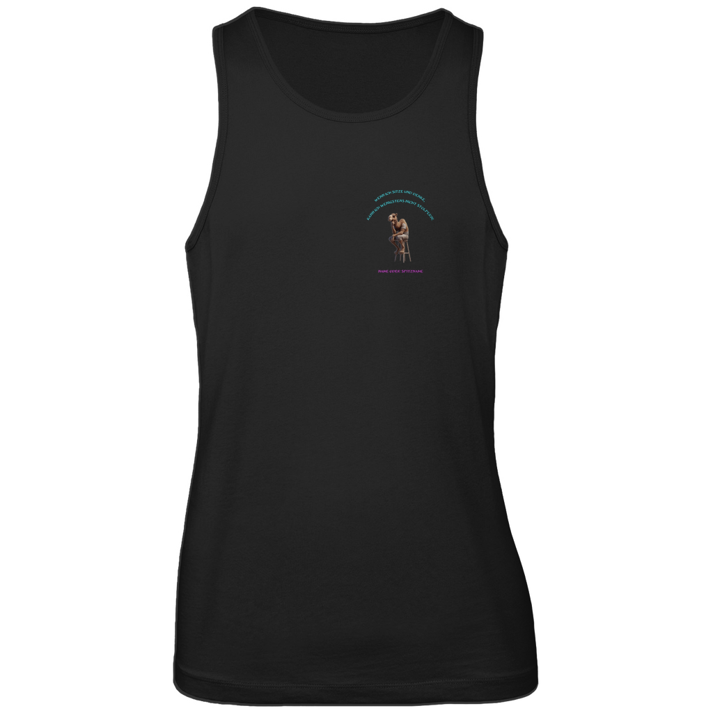 Modell Kai * Elnika Herren Bio Tank Top * Denkerpose