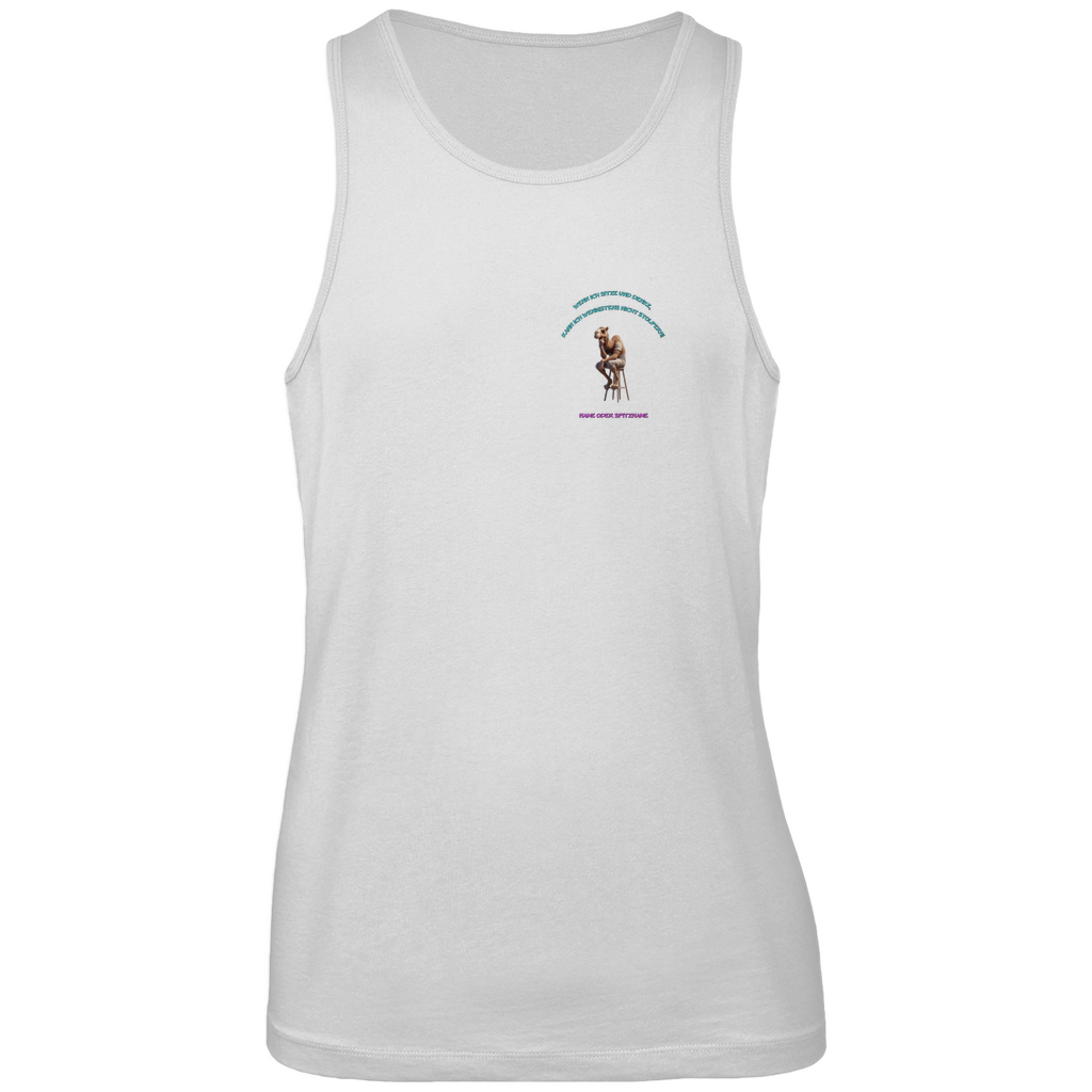 Modell Kai * Elnika Herren Bio Tank Top * Denkerpose