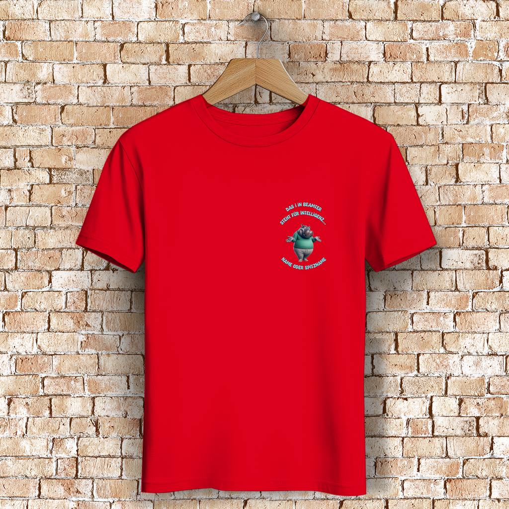 Modell Niko - Elnika Herren Bio T-Shirt -  Beamter
