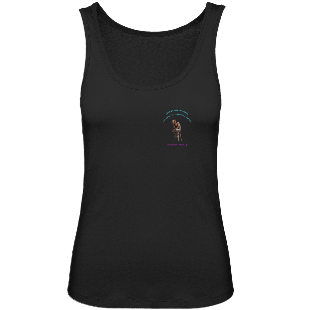 Modell Nina  * Elnika Damen Bio Tank Top  * Denkerpose