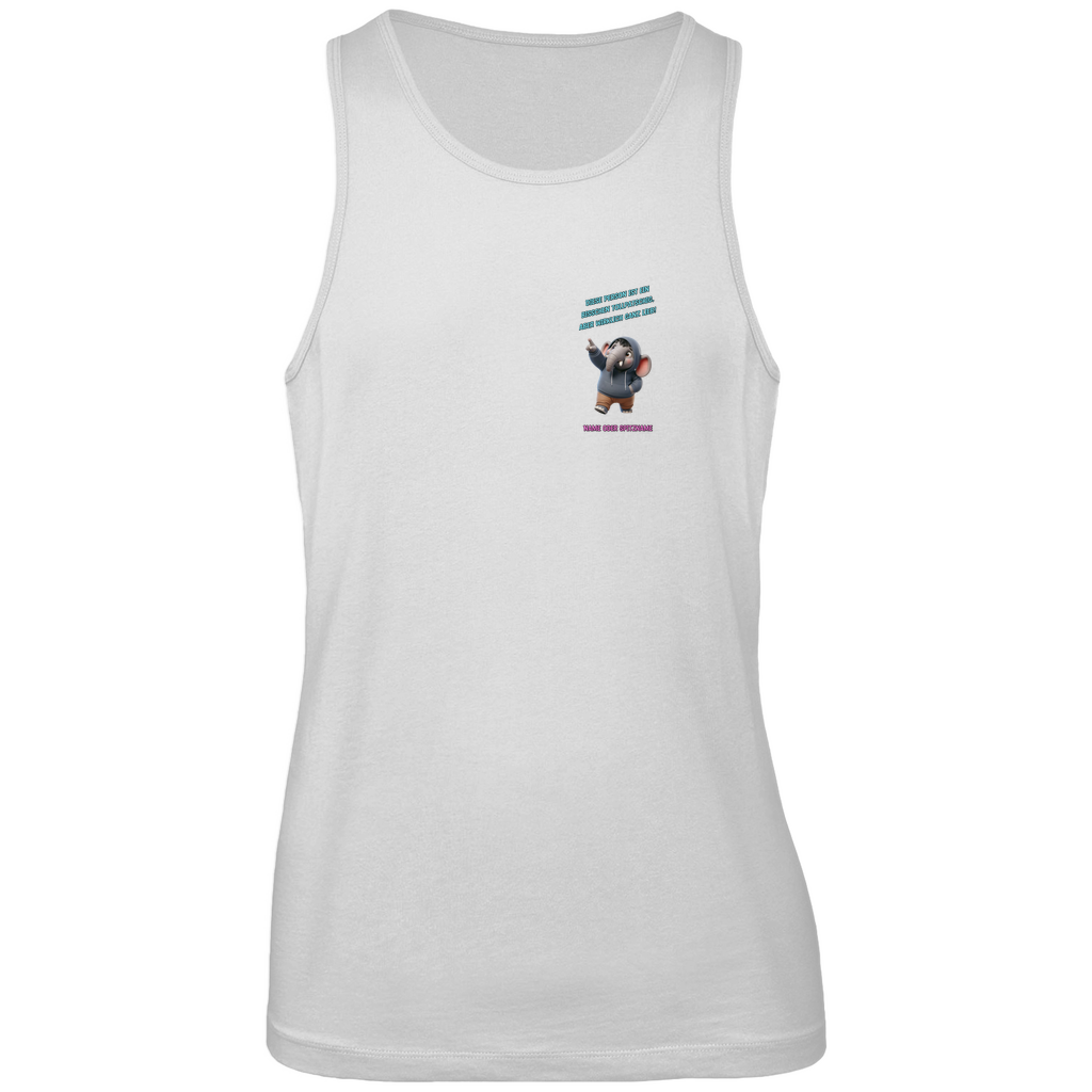 Modell Kai * Elnika Herren Bio Tank Top * Tollpatschig aber lieb