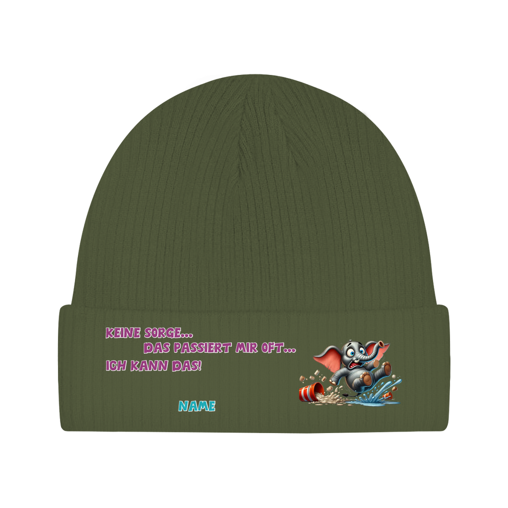Elnika Bio Beanie * Ausrutschen