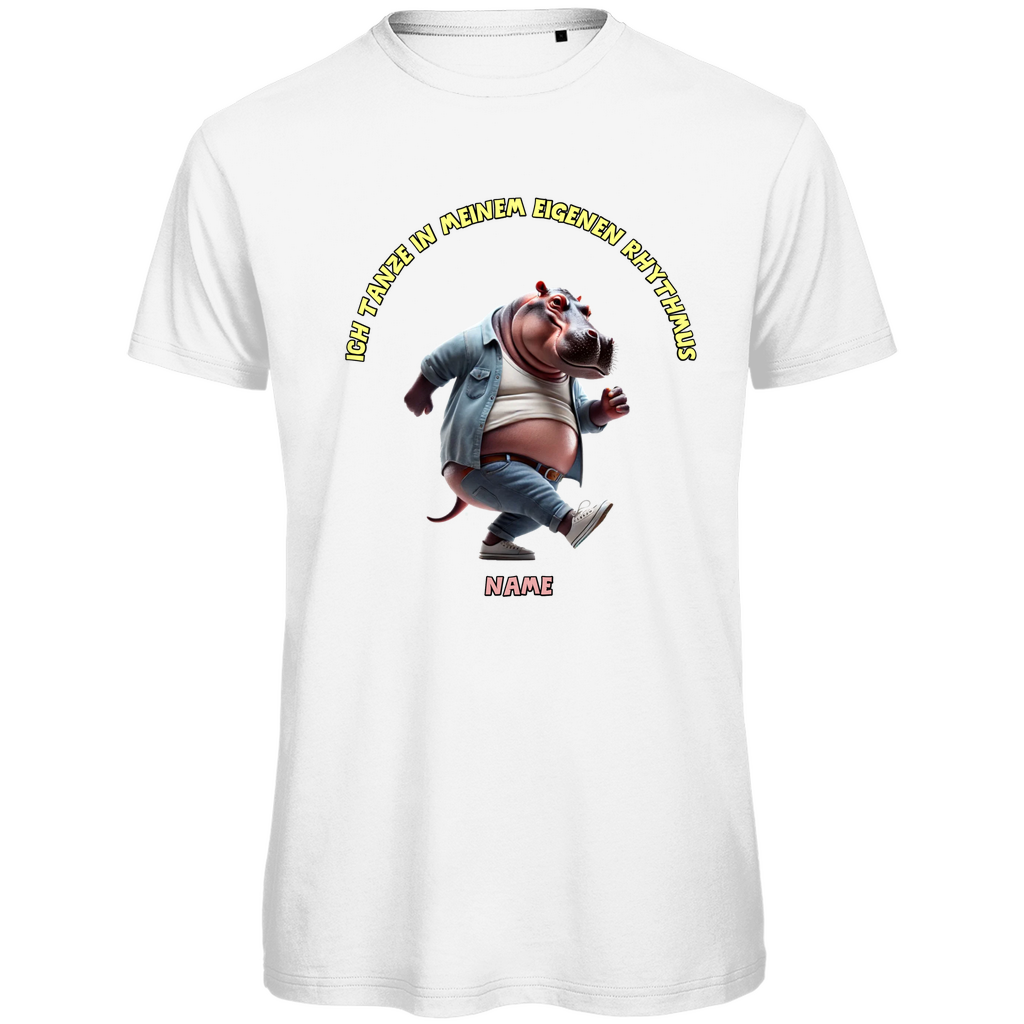 Modell Niko * Elnika Herren Bio T-Shirt  * Rhythmus