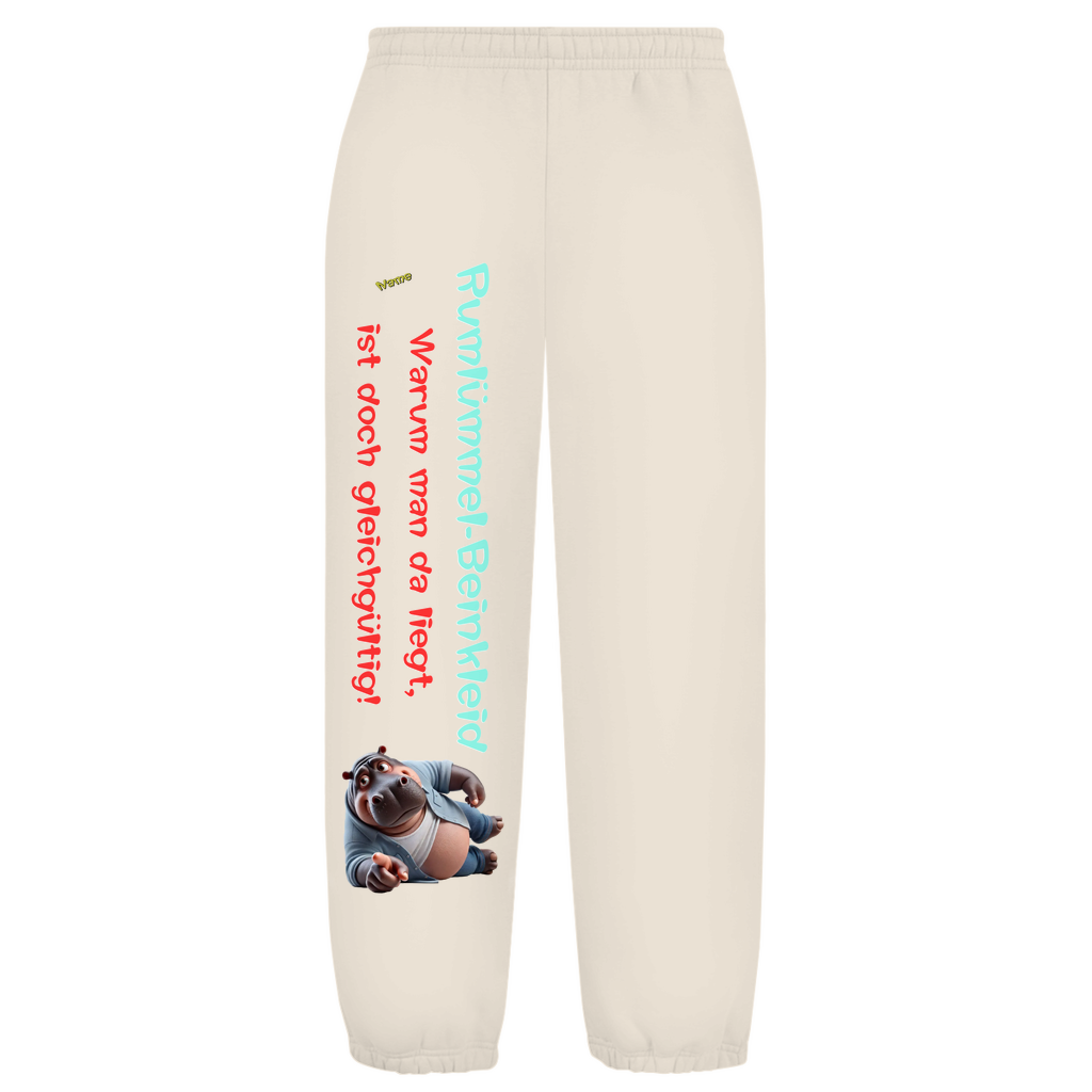Modell Katja * Oversize Fluffy Sweatpants * Rumlümmel-Beinkleid