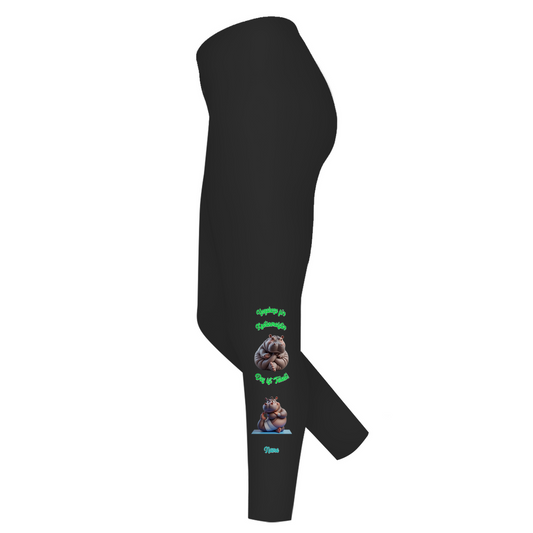 Modell Elke * Elnika Leggings * Yogahose für Knotenmeister
