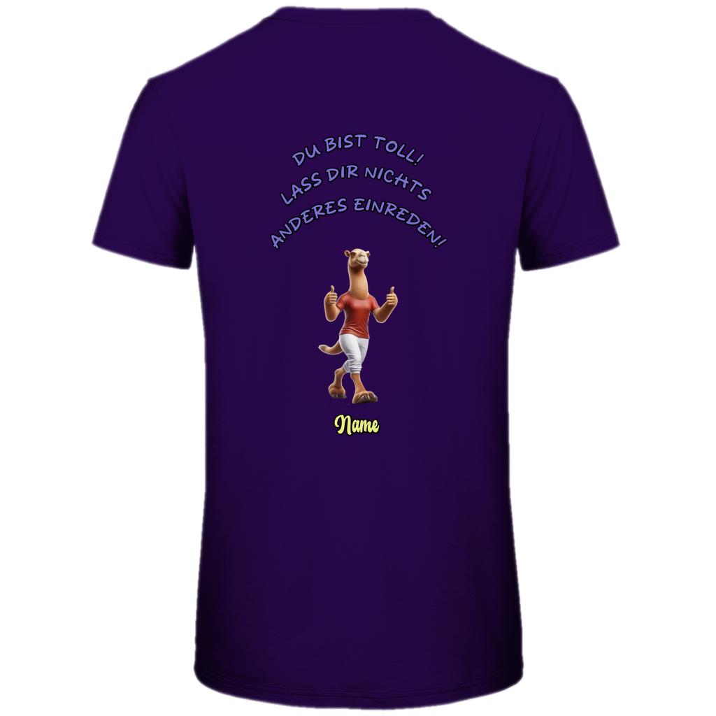 Modell Niko * Elnika Herren Bio T-Shirt * Du bist toll