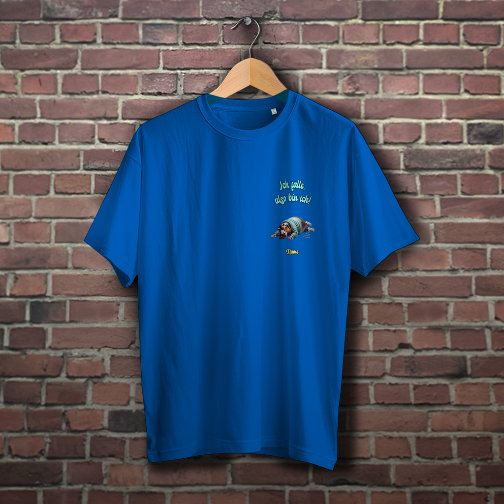 Modell Nadja * Elnika Oversize T-Shirt * Ich falle, also bin ich!