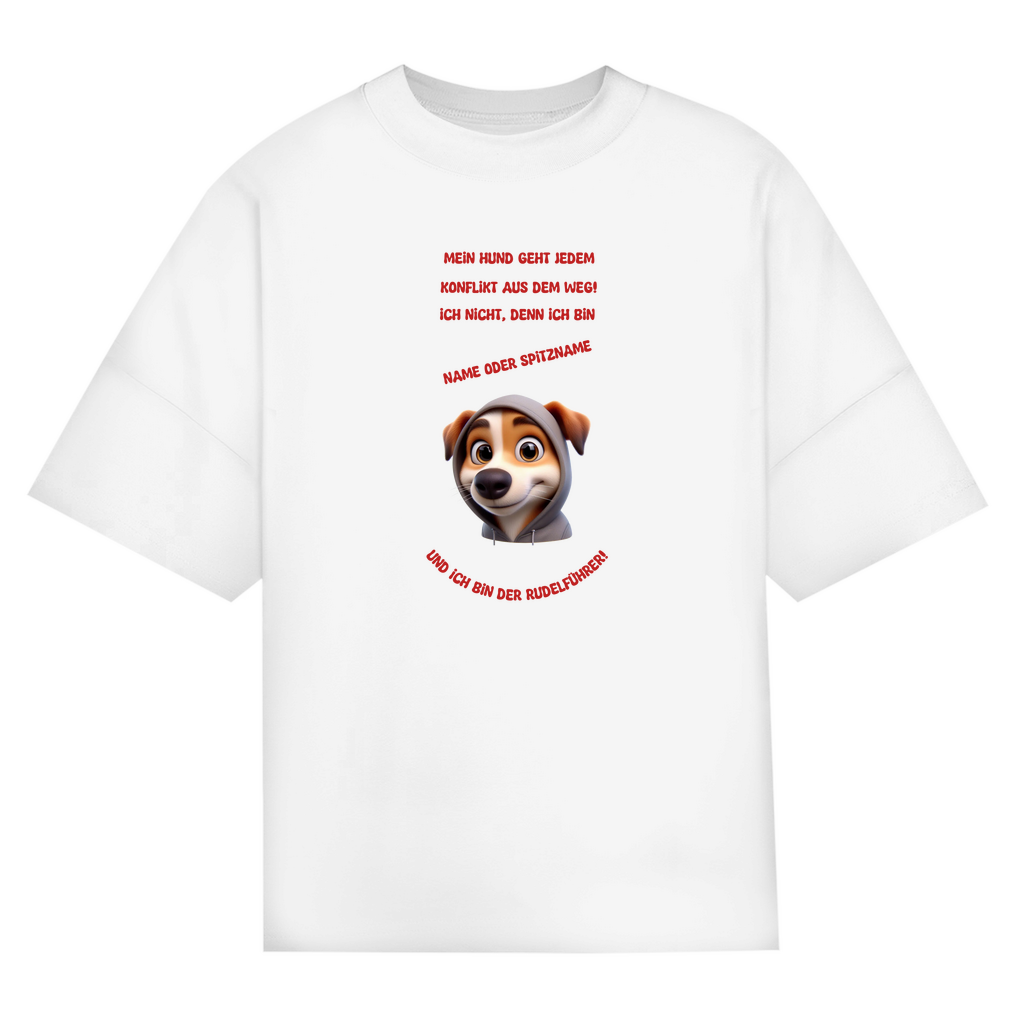 Modell Niklas - Elnika Oversize Bio T-Shirt - Rudelführer