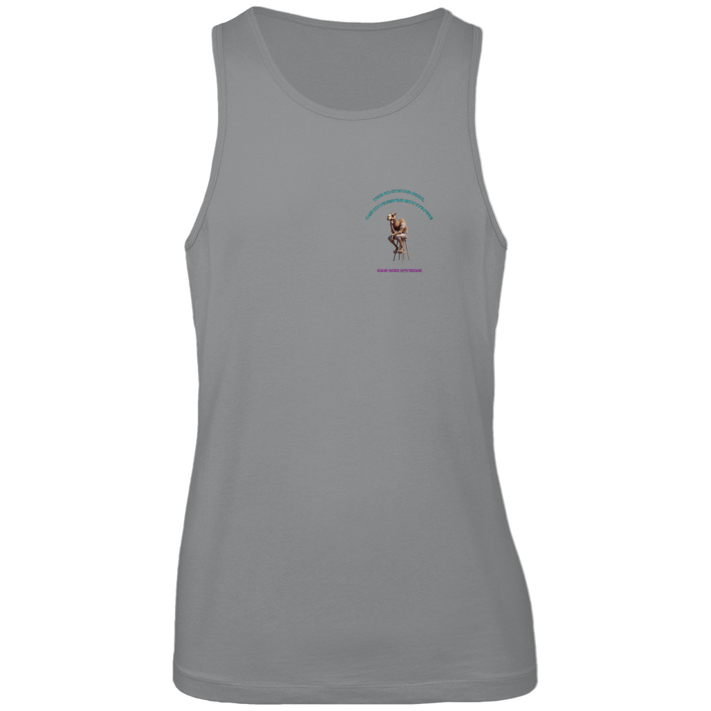Modell Kai * Elnika Herren Bio Tank Top * Denkerpose