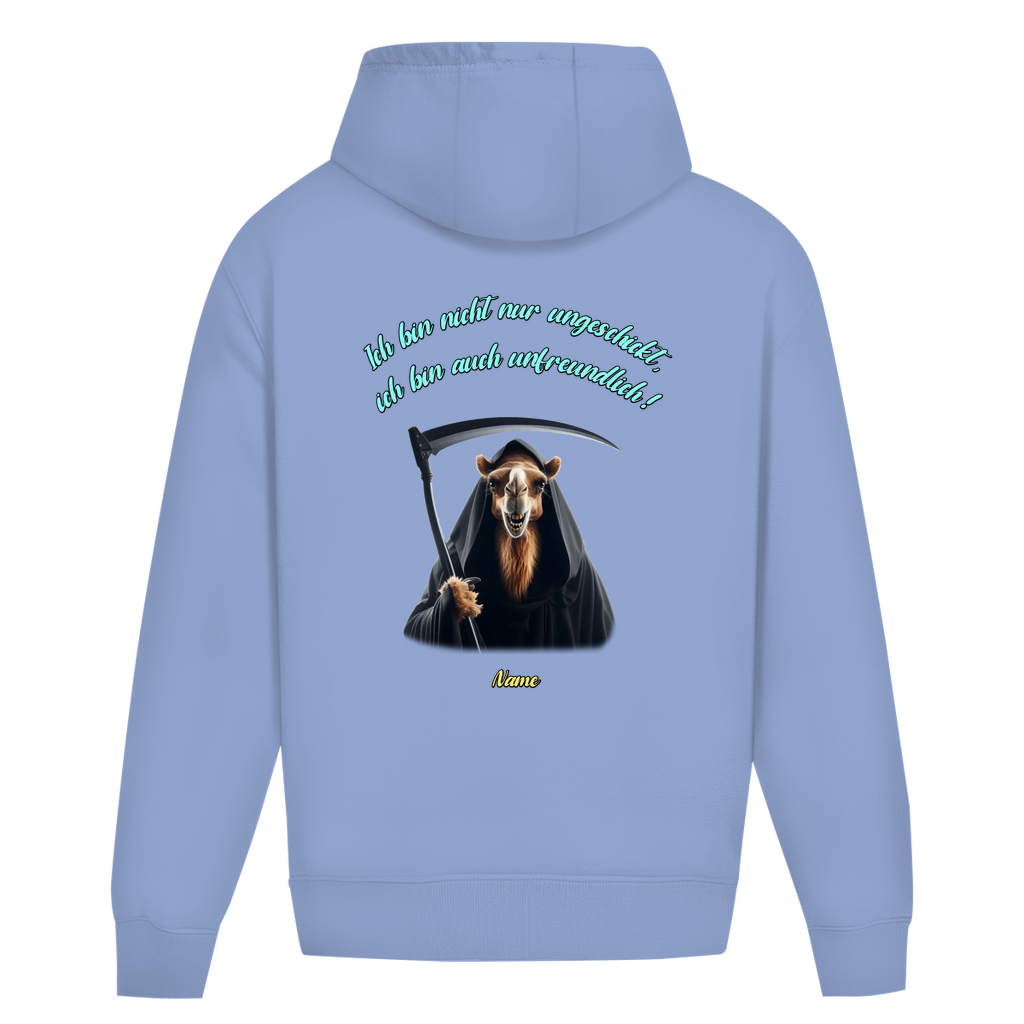 Modell Töffi * Elnika Oversize Hoodie * Unfreundlich