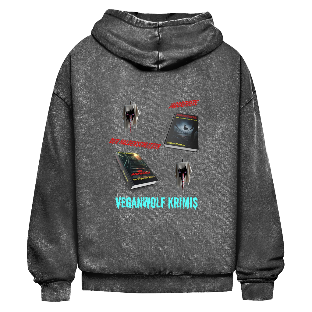 Modell Nicole * Elnika Oversize Washed Hoodie * Beamter