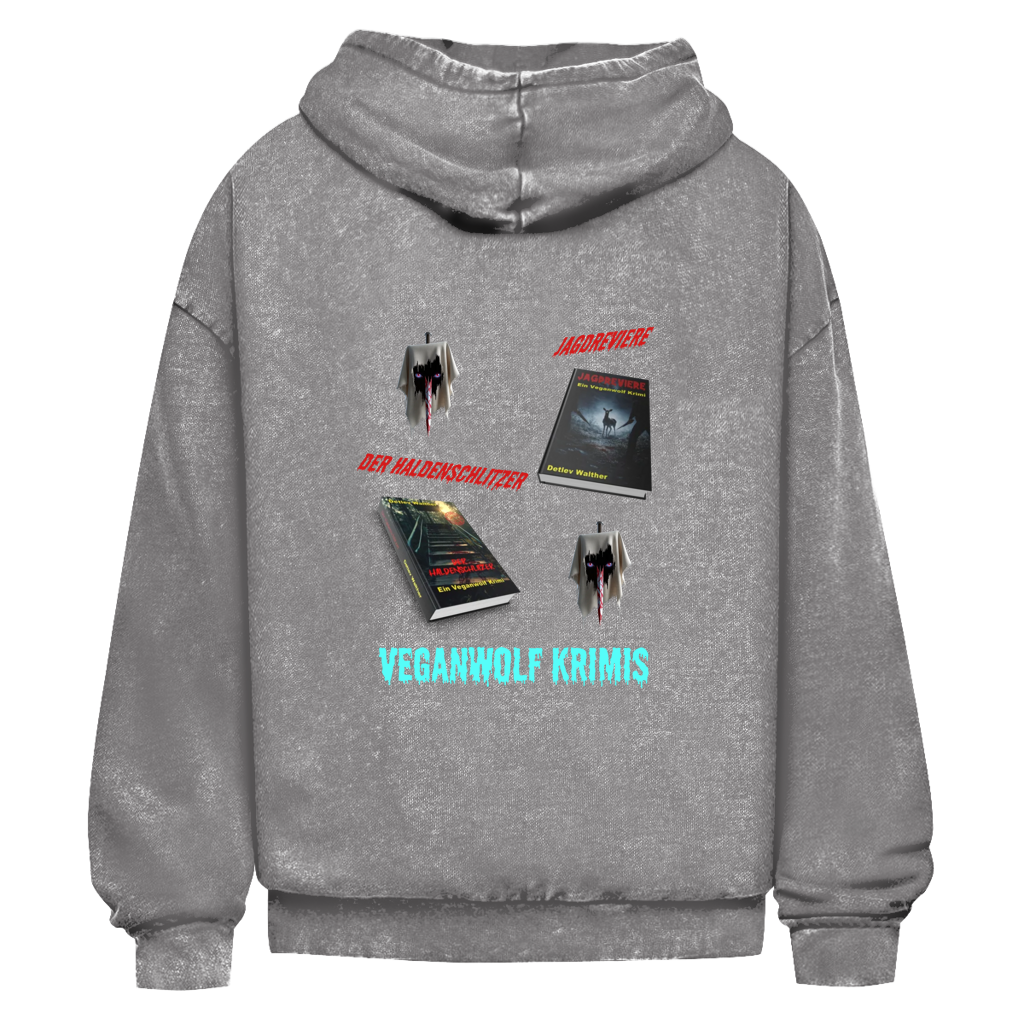 Modell Nicole * Elnika Oversize Washed Hoodie * Beamter