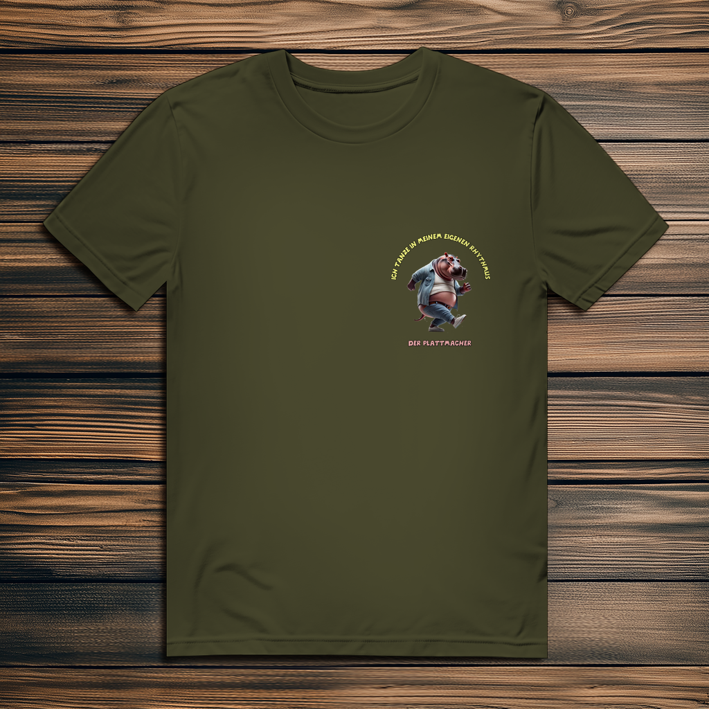 Modell Niko * Elnika Herren Bio T-Shirt * Der Plattmacher