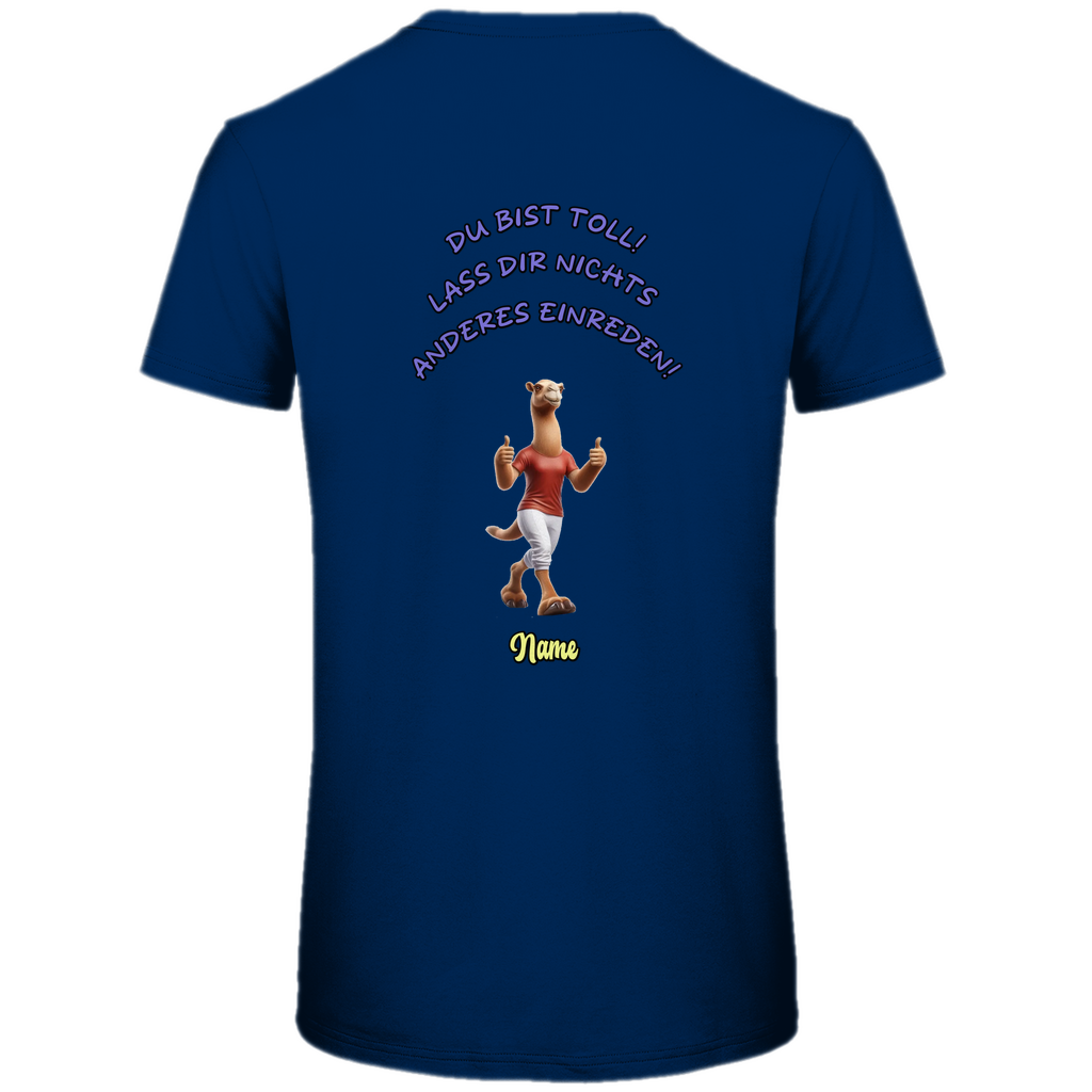 Modell Niko * Elnika Herren Bio T-Shirt * Du bist toll