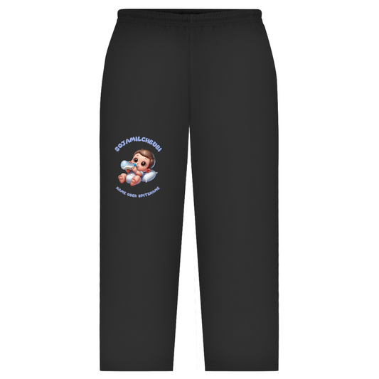 Modell Erwin - Elnika Oversize Sweatpants - Sojamilchbubi