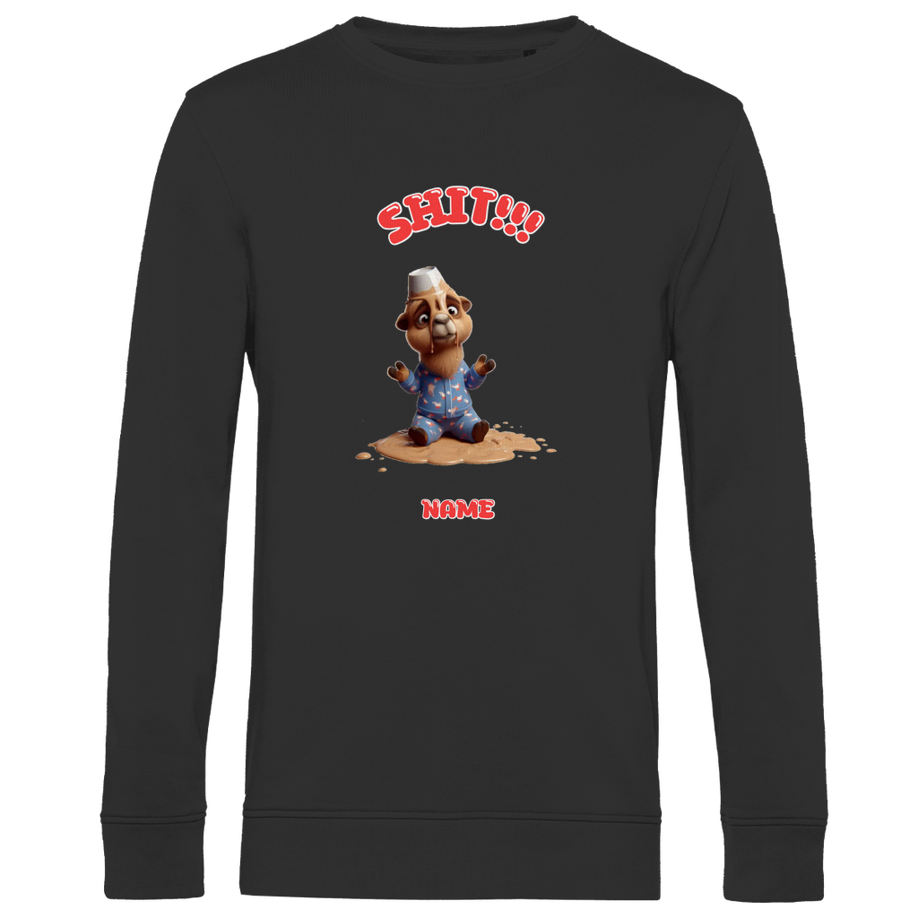Modell Karl * Elnika Herren Bio Sweatshirt * Shit!