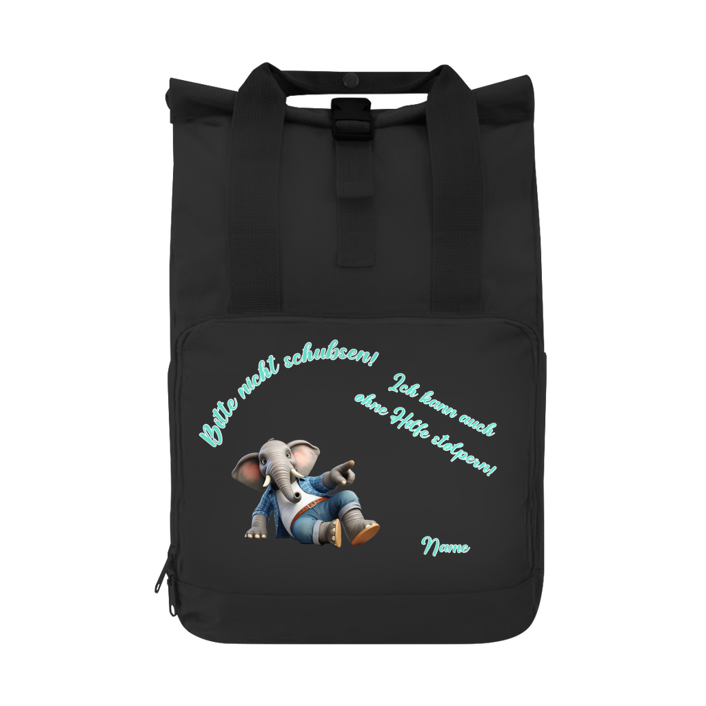 Elnika Rucksack * Bitte nicht schubsen