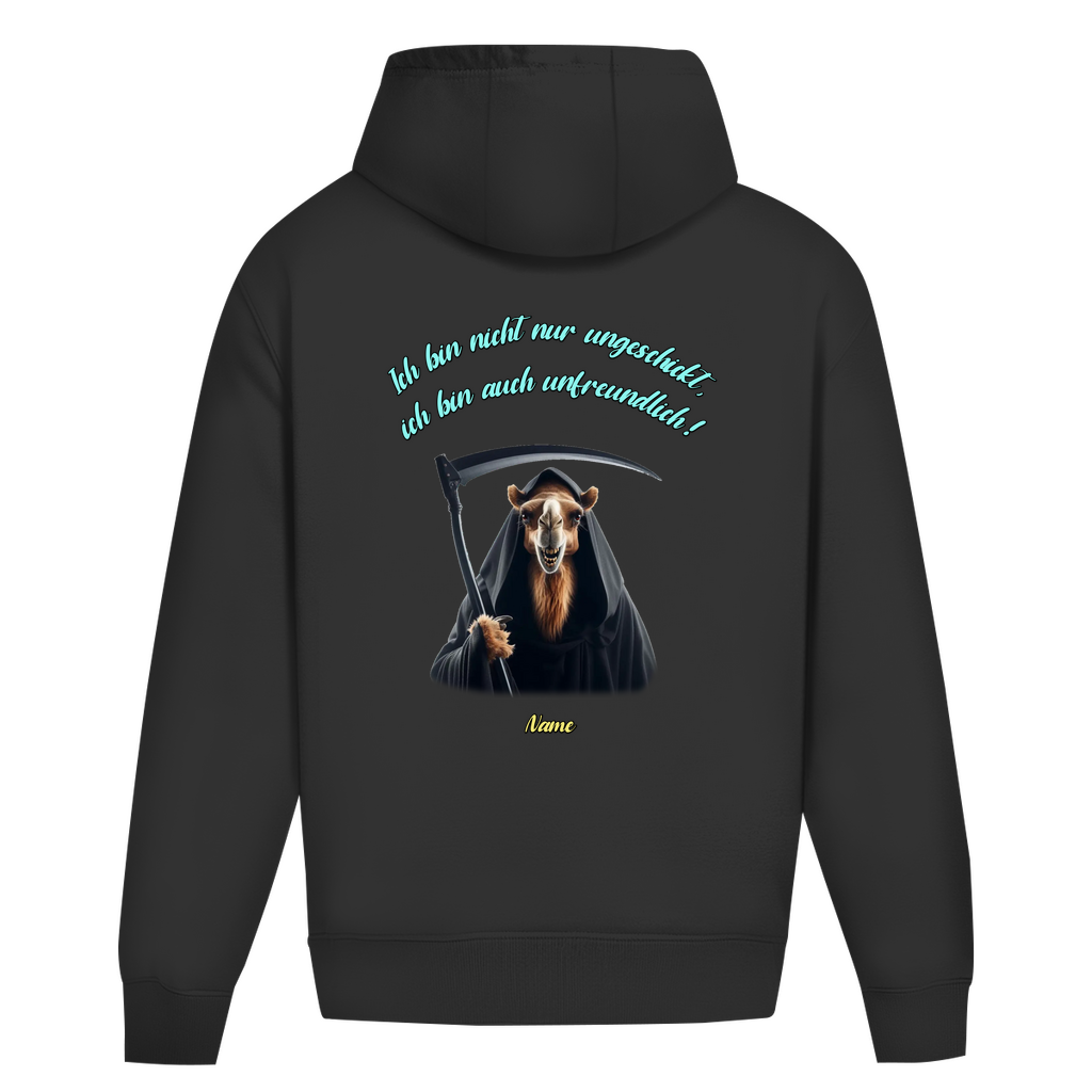 Modell Töffi * Elnika Oversize Hoodie * Unfreundlich