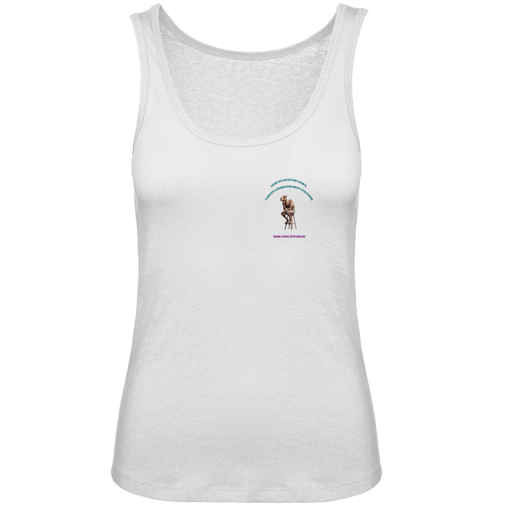 Modell Nina  * Elnika Damen Bio Tank Top  * Denkerpose