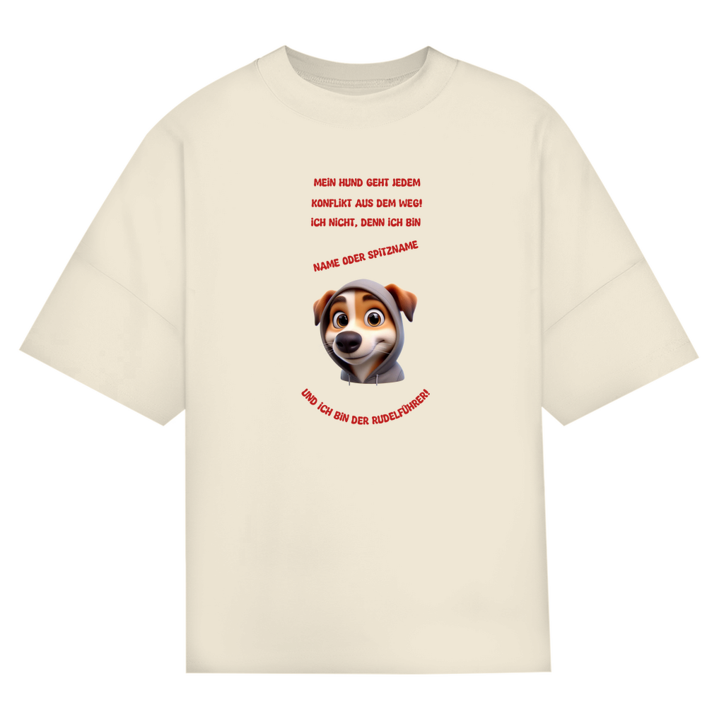 Modell Niklas - Elnika Oversize Bio T-Shirt - Rudelführer