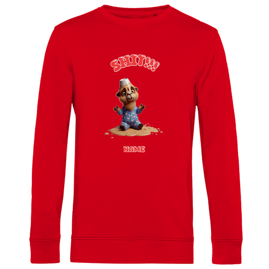 Modell Karl * Elnika Herren Bio Sweatshirt * Shit!