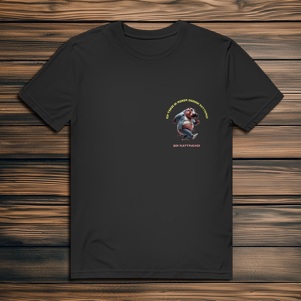 Modell Niko * Elnika Herren Bio T-Shirt * Der Plattmacher