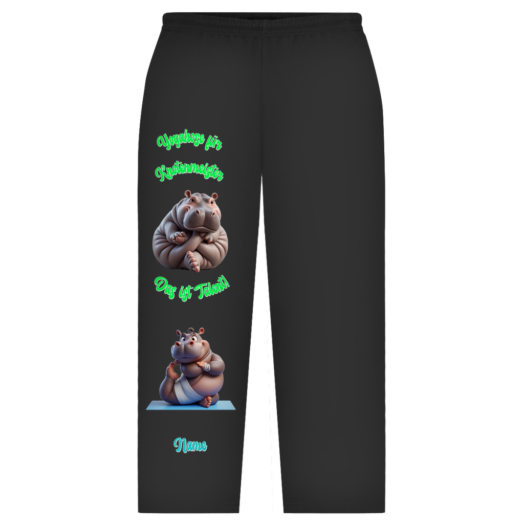 Modell Erwin * Elnika Oversize Sweatpants * Yogahose für Knotenmeister