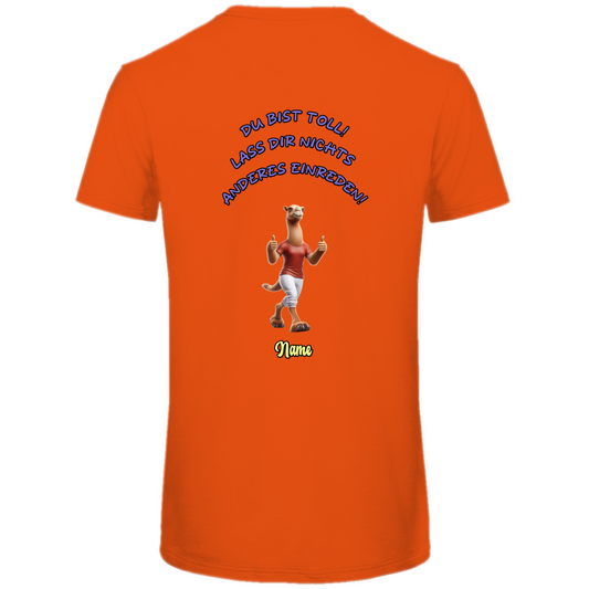 Modell Niko * Elnika Herren Bio T-Shirt * Du bist toll